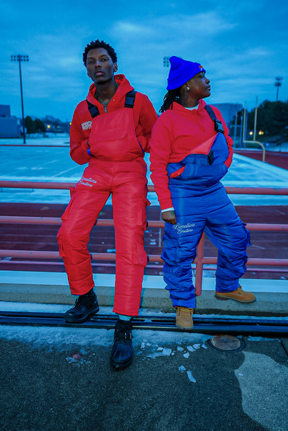 BIMOTIONS PUFFER OVERALLS